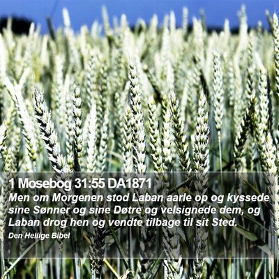 1 Mosebog 31:55 DA1871 Bible Verse Image