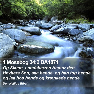 1 Mosebog 34:2 DA1871 Bible Verse Image