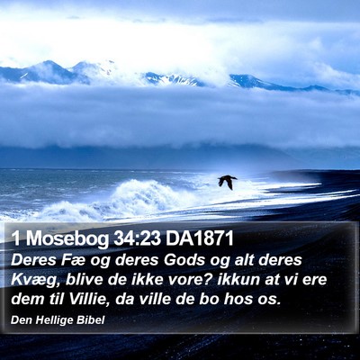 1 Mosebog 34:23 DA1871 Bible Verse Image