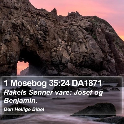 1 Mosebog 35:24 DA1871 Bible Verse Image