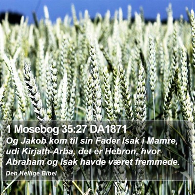 1 Mosebog 35:27 DA1871 Bible Verse Image