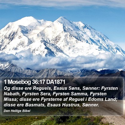 1 Mosebog 36:17 DA1871 Bible Verse Image