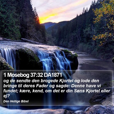 1 Mosebog 37:32 DA1871 Bible Verse Image