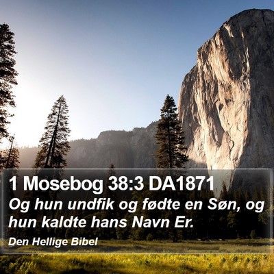 1 Mosebog 38:3 DA1871 Bible Verse Image