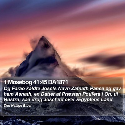 1 Mosebog 41:45 DA1871 Bible Verse Image