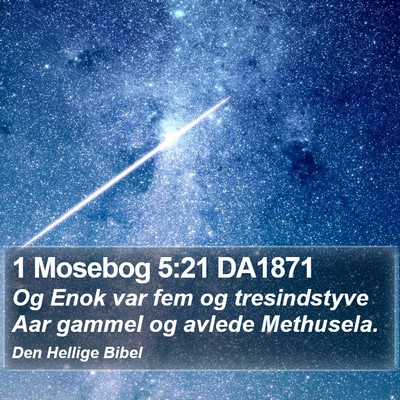 1 Mosebog 5:21 DA1871 Bible Verse Image