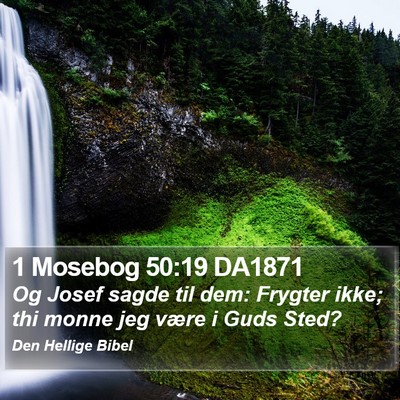 1 Mosebog 50:19 DA1871 Bible Verse Image
