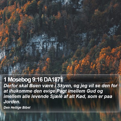 1 Mosebog 9:16 DA1871 Bible Verse Image