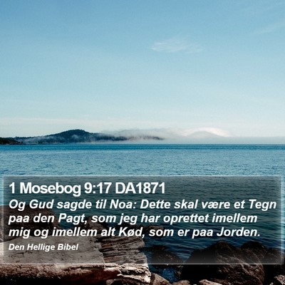1 Mosebog 9:17 DA1871 Bible Verse Image