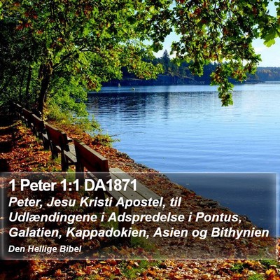 1 Peter 1:1 DA1871 Bible Verse Image