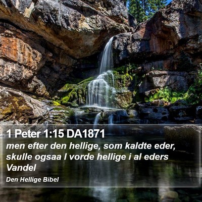 1 Peter 1:15 DA1871 Bible Verse Image