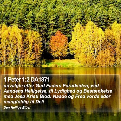 1 Peter 1:2 DA1871 Bible Verse Image