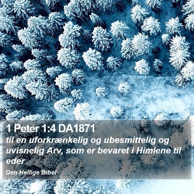 1 Peter 1:4 DA1871 Bible Verse Image