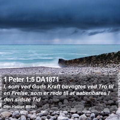 1 Peter 1:5 DA1871 Bible Verse Image