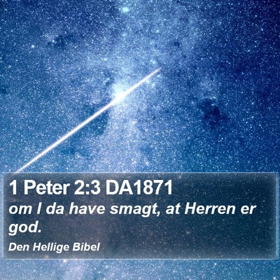 1 Peter 2:3 DA1871 Bible Verse Image