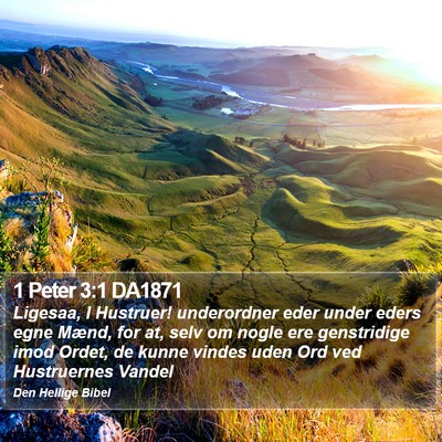 1 Peter 3:1 DA1871 Bible Verse Image