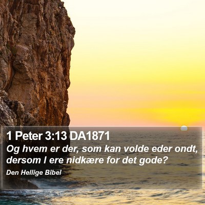 1 Peter 3:13 DA1871 Bible Verse Image