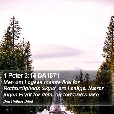 1 Peter 3:14 DA1871 Bible Verse Image