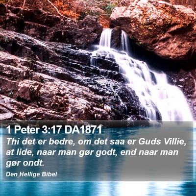 1 Peter 3:17 DA1871 Bible Verse Image