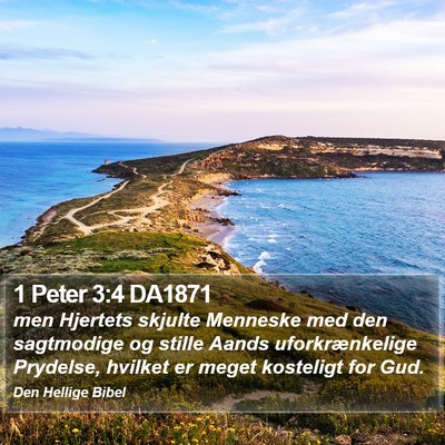 1 Peter 3:4 DA1871 Bible Verse Image