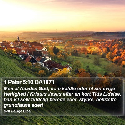 1 Peter 5:10 DA1871 Bible Verse Image