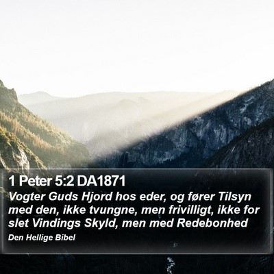 1 Peter 5:2 DA1871 Bible Verse Image