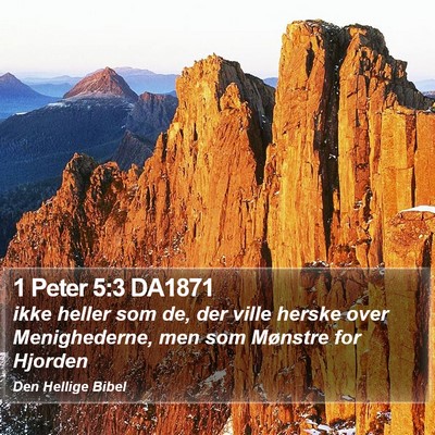 1 Peter 5:3 DA1871 Bible Verse Image