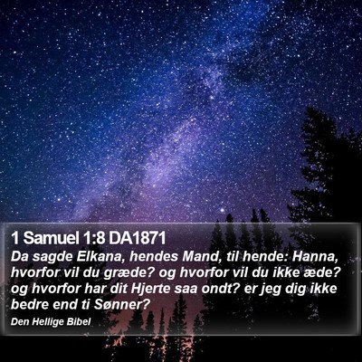 1 Samuel 1:8 DA1871 Bible Verse Image