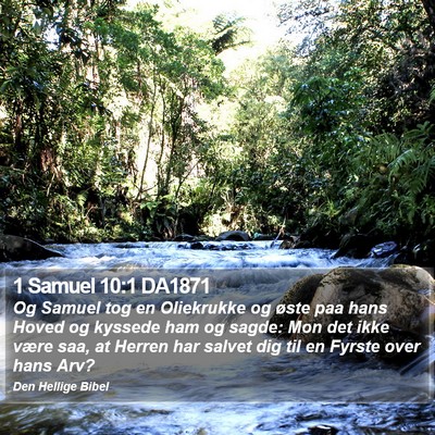 1 Samuel 10:1 DA1871 Bible Verse Image