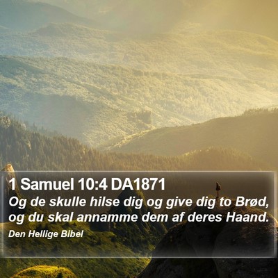1 Samuel 10:4 DA1871 Bible Verse Image