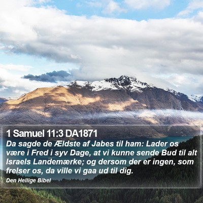 1 Samuel 11:3 DA1871 Bible Verse Image