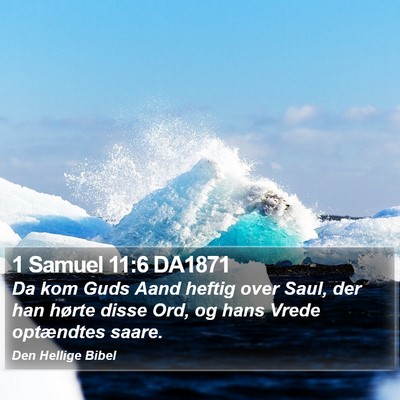 1 Samuel 11:6 DA1871 Bible Verse Image