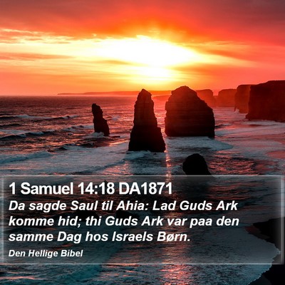 1 Samuel 14:18 DA1871 Bible Verse Image