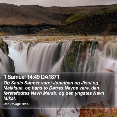1 Samuel 14:49 DA1871 Bible Verse Image