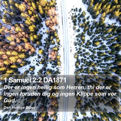 1 Samuel 2:2 DA1871 Bible Verse Image
