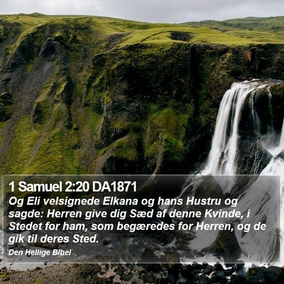 1 Samuel 2:20 DA1871 Bible Verse Image