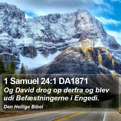 1 Samuel 24:1 DA1871 Bible Verse Image