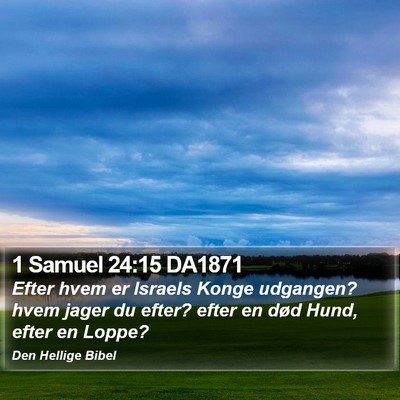1 Samuel 24:15 DA1871 Bible Verse Image