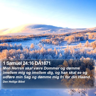 1 Samuel 24:16 DA1871 Bible Verse Image