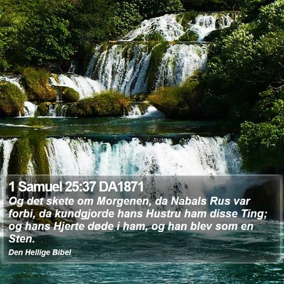 1 Samuel 25:37 DA1871 Bible Verse Image