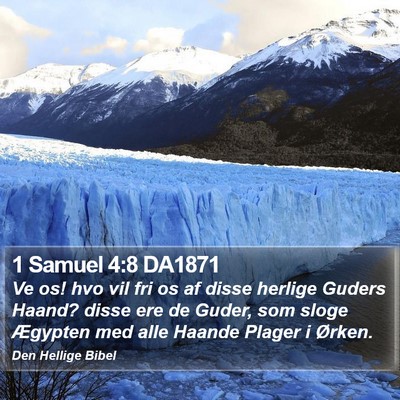 1 Samuel 4:8 DA1871 Bible Verse Image