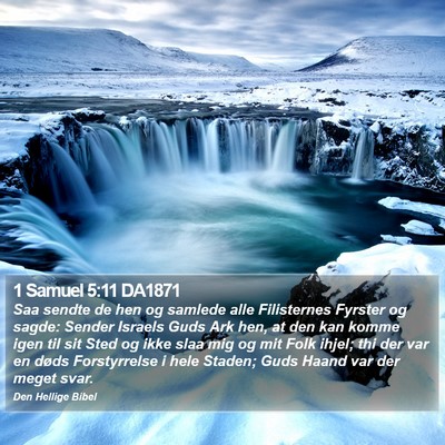 1 Samuel 5:11 DA1871 Bible Verse Image