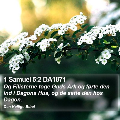1 Samuel 5:2 DA1871 Bible Verse Image