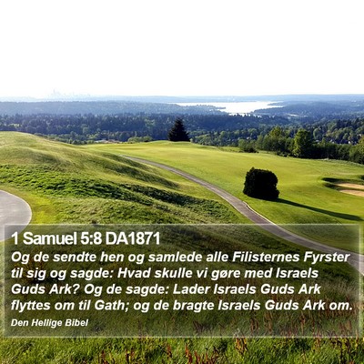 1 Samuel 5:8 DA1871 Bible Verse Image