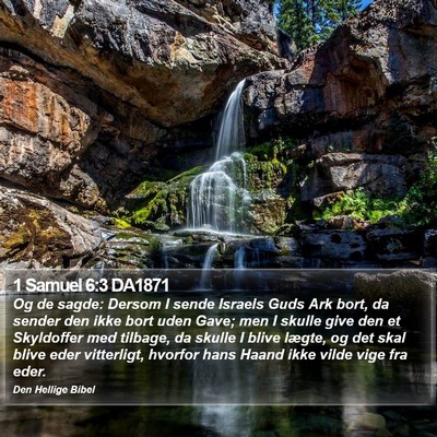 1 Samuel 6:3 DA1871 Bible Verse Image