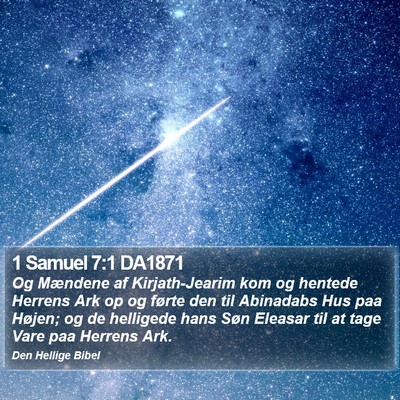 1 Samuel 7:1 DA1871 Bible Verse Image