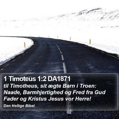 1 Timoteus 1:2 DA1871 Bible Verse Image