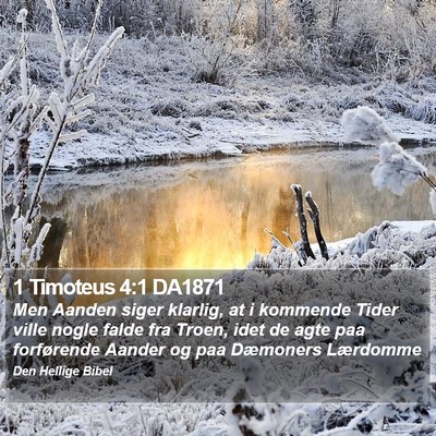 1 Timoteus 4:1 DA1871 Bible Verse Image