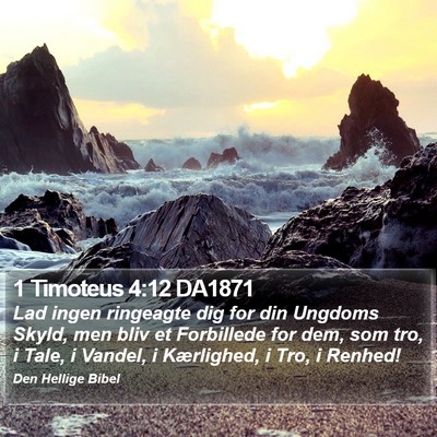 1 Timoteus 4:12 DA1871 Bible Verse Image