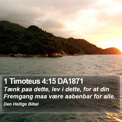 1 Timoteus 4:15 DA1871 Bible Verse Image